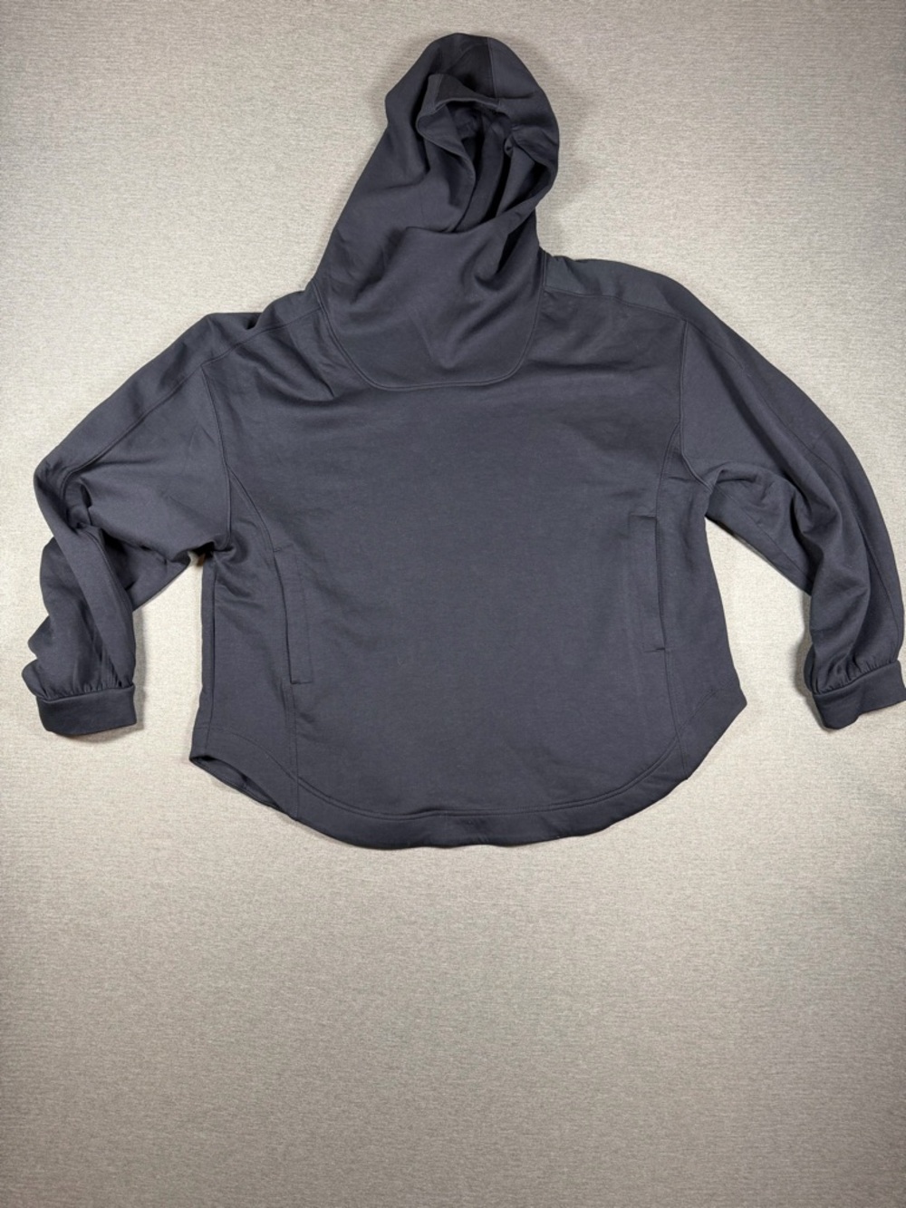 Free People Charcoal High-Neck Jacket